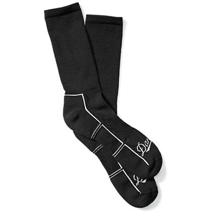Danner Uniform Midweight Synthetic Crew Socks, Black, L 75011-L