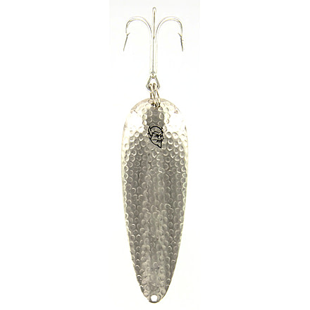 Dardevle Lil Devle Spoon, 1 1/8in, 1/8oz, Hammered Nickel, 1362