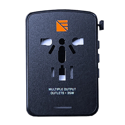 Dark Energy 35W Int'l Wall Adapter, Black, PD35WIAC