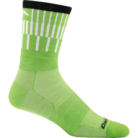 Darn Tough Breakaway Micro Crew Ultra-Light Sock - Mens, Green, Medium, 1790-GREEN-M-DARN