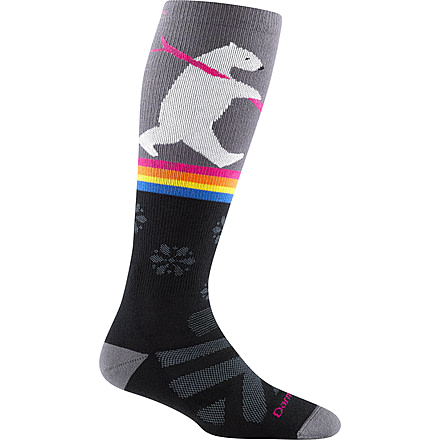 Darn Tough Due North Thermolite OTC Midweight w/ Cushion Socks - Womens, Black, Medium, 8041-BLACK-M-DARN