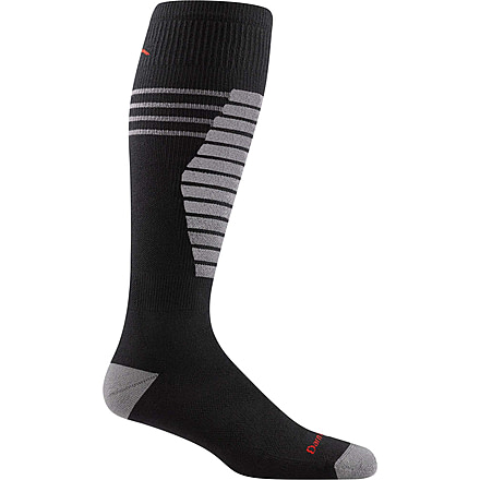 Darn Tough Edge Thermolite OTC Midweight Ski Sock - Mens, Gray, Extra Large, 8020-GRAY-XL-DARN