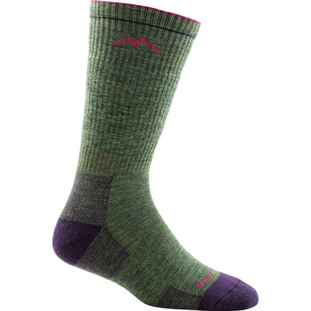 Darn Tough Hiker Boot Cushion Sock - Womens, Moss Heather, Medium, 1907-MOSS-HEATHER-M-DARN