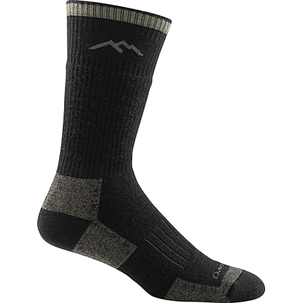 Darn Tough Hunter Boot Midweight Sock with Full Cushion, Male, Charcoal, Extra Small, 2012-CHARCOAL-XS-DARN