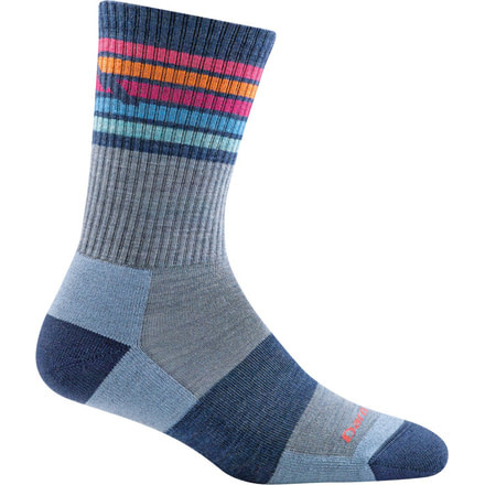 Darn Tough Kelso Micro Crew Light Cushion Sock - Womens, Denim, Small, 1968-DENIM-S-DARN