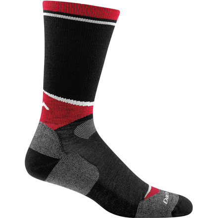 Darn Tough Lars Nordic Boot Light Cushion Sock - Mens, Black, Medium, 1867-BLACK-M-DARN