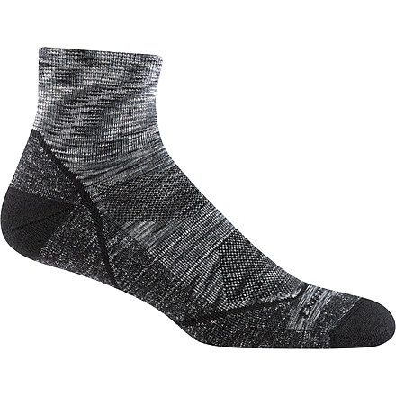 Darn Tough Light Hiker 1/4 Lightweight with Cushion Socks - Mens, Space Gray, X-Large, 1991_SPACE_GRAY_XL_DARN