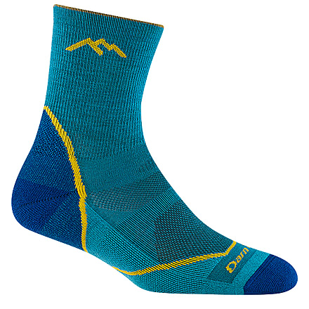 Darn Tough Light Hiker Micro Crew Lightweight Hiking Socks - Junior, Cascade, Small, 3023-CASCADE-S-DARN