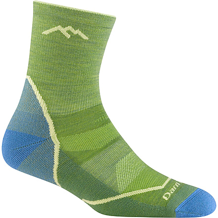 Darn Tough Light Hiker Micro Crew Lightweight with Cushion Socks - Kids, Willow, Medium, 3023_WILLOW_M_DARN
