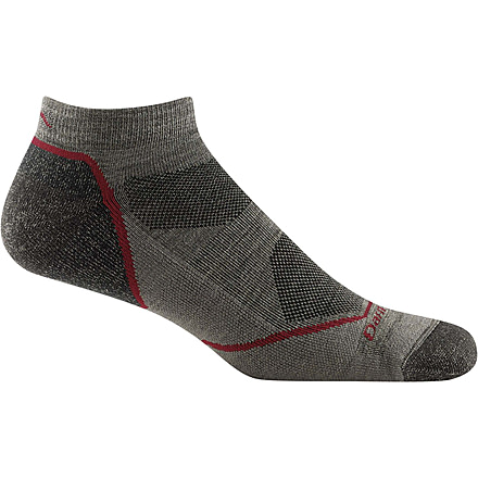 Darn Tough Light Hiker No Show Lightweight Hiking Sock - Mens, Taupe, Extra Large, 1990-TAUPE-XL-DARN