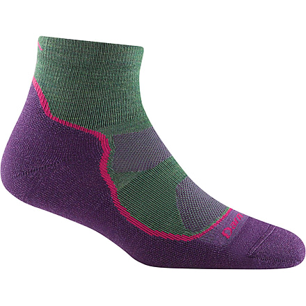 Darn Tough Light Hiker Quarter Lightweight Hiker Sock - Womens, Moss, Small, 1987-MOSS-S-DARN