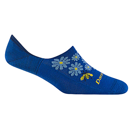 Darn Tough No Show Hidden Lightweight Socks - Womens, Marine, Medium, 6123-MARINE-M-DARN