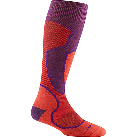 Darn Tough Outer Limits OTC Lightweight w/ Cushion/ Padded Shin Socks - Womens, Nightshade, Small, 8038-NIGHTSHADE-S-DARN