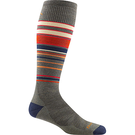 Darn Tough Snowpack OTC Midweight Ski Sock - Mens, Cedar, Medium, 8017-CEDAR-M-DARN