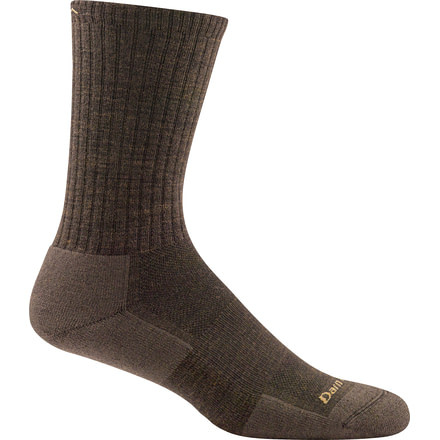 Darn Tough Standard Issue Crew Light Sock - Men's-Brown-Medium