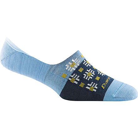 Darn Tough Topless Braid No Show Hidden Lifestyle Sock - Womens, Vapor, Medium, 6045-VAPOR-M-DARN