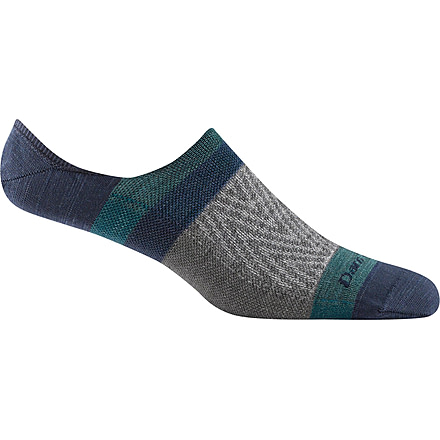 Darn Tough Topless Zig Zag No Show Hidden Lightweight Sock - Mens, Denim, Medium, 6079-DENIM-M-DARN