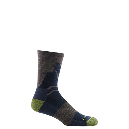 Darn Tough Pinnacle Micro Crew Lightweight with Cushion Socks - Men's, Taupe, Medium 1975-TAUPE-M-DARN