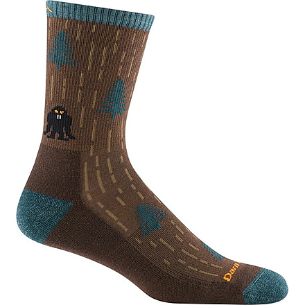 Darn Tough Yarn Goblin Micro Crew Lightweight with Cushion Socks - Mens, Earth, Medium, 5015-EARTH-M-DARN