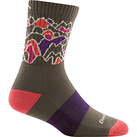 Darn Tough Zuni Micro Crew Cushion CoolMax Sock - Womens, Taupe, Small, 1957-TAUPE-S-DARN