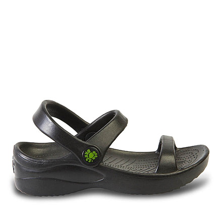 Dawgs 3-Strap Sandals - Kids, Black, 12 US, OR3S.U.K.Bk.0012