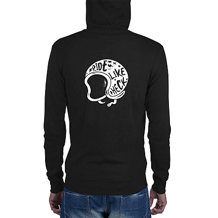 Milk X Whiskey Ride Like Heck Hoodie 2AC03983, L, 87825989205