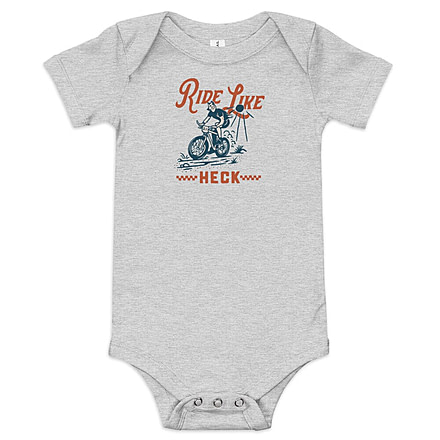 Milk X Whiskey Bike Like Heck - Onesie 1A0E93DE, 3-6m, 828435610333