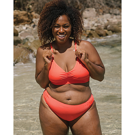 Body Glove Smoothies Drew Plus Size Bikini Top - Sunset 4833F3C9, 2X, Sunset, 39506128X-194-2X