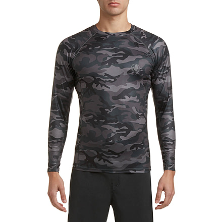 Body Glove Catalina UPF Long-Sleeve Sun Shirt - Black Camo FDFB99CC, L, Black, DT25222B1643C-BLK-L