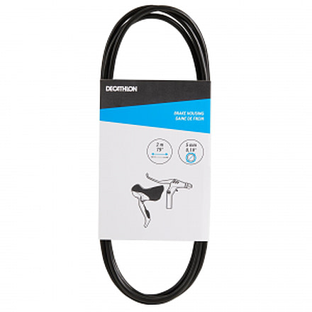 Decathlon Assurance Sports Bike Brake Housing Cycle Parts, Black, 2m, 3608409878595