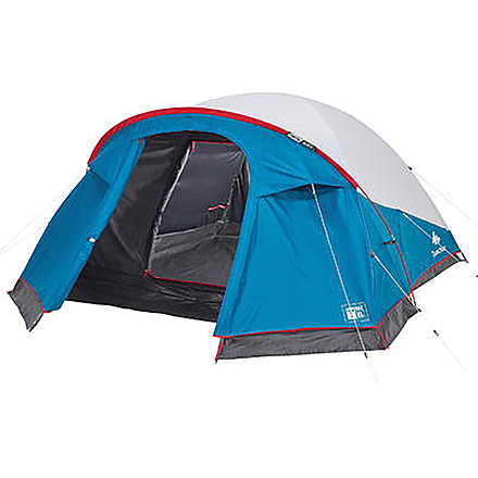 Decathlon Quechua Arpenaz Fresh &amp; Black Waterproof Camping Tent, 3XL, Blue, 3 Person, 2611272