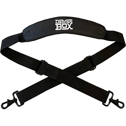 Demerbox Nylon Shoulder Strap, Black, R-MSTRAP