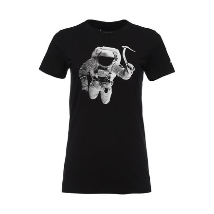 Black Diamond Spaceshot Short Sleeve T-Shirt - Women's, Black-White, Medium, AP7300509086MED1