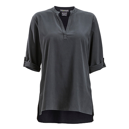 Demo, ExOfficio Kizmet 3/4 Sleeve - Women's, Black, Small, 2001-3092-Black-S