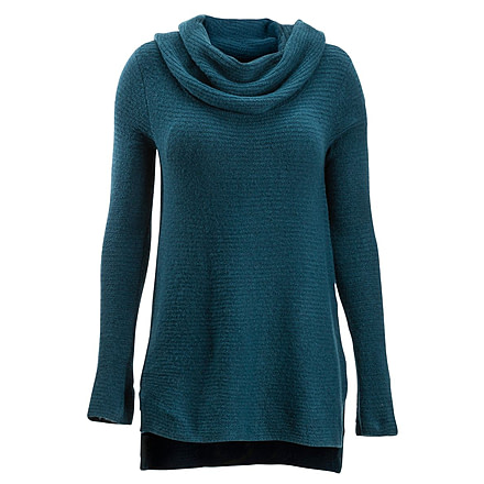 Demo, ExOfficio Pontedera Cowl Neck - Womens, Adriatic, Small, 2015-3234-Adriatic-S