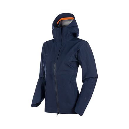 Demo, Mammut Women's 3850 HS Hooded Jacket, Peacoat, Small, 10102687050125100-DEMO
