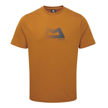 Demo, Mountain Equipment Halftone Tee - Mens, Pumpkin Spice, Large, ME-003104-PS-L,