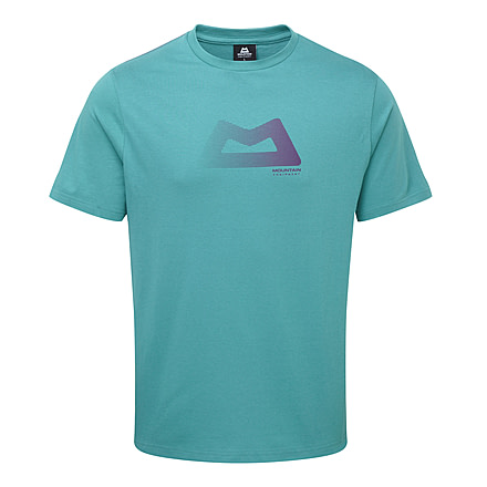 Demo, Mountain Equipment Halftone Tee - Mens, Sea Breeze, Large, ME-003104-01411-L-DEMO
