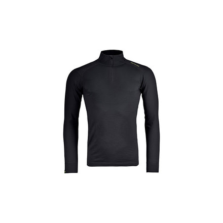 Demo, Ortovox 145 Ultra Zip Neck Shirt - Mens, Black Raven, Medium, 8438800012