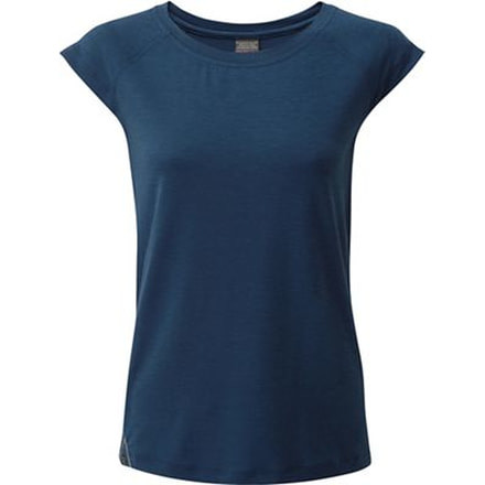 Rab Crimp Short Sleeve Tee - Women's, Blueprint, 8, QBU-60-BP-08