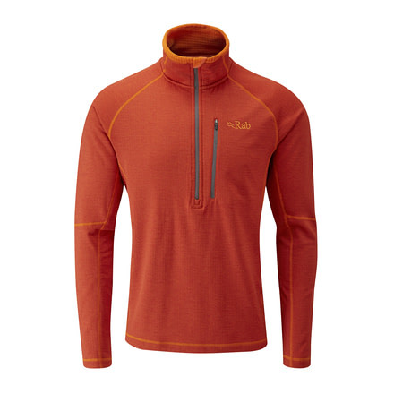 DEMO, Rab Mens Nucleus Pull on, Chinese Red, Large, QFA-83-CR-L-DEMO