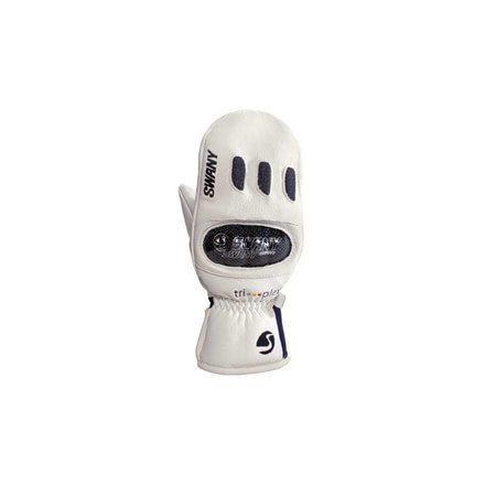DEMO Swany Warp Speed Mitt Mittens, White, Large, SLX-7CM-DEMO