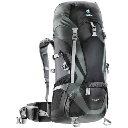 Deuter ACT Lite 50 + 10 L Backpack-Black/Granite