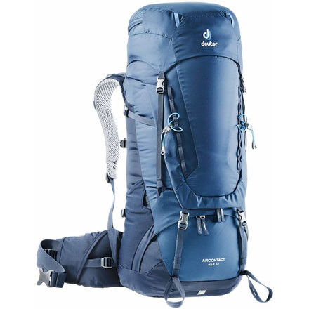 Deuter Aircontact 45 + 10 Backpack - Mens, Midnight/Navy, 55L, 332011933650