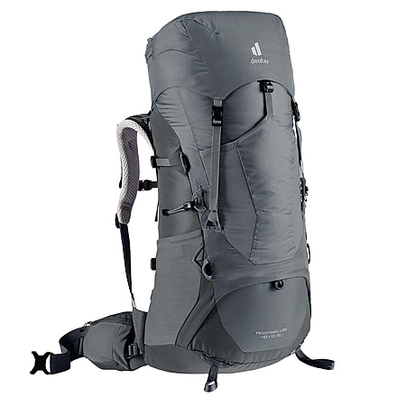 Deuter Aircontact Lite 45 + 10 SL Backpack, Shale/Graphite, 45 + 10 Liter, 334042144120