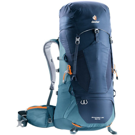 Deuter Aircontact Lite Backpack 50L + 10, Navy/Arctic, 334031833960