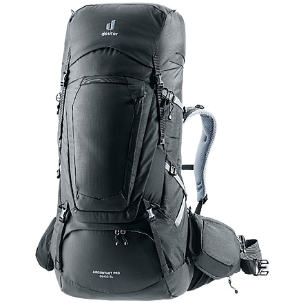 Deuter Aircontact Pro 65L Plus 10L SL Backpack, Graphite, 337002540140