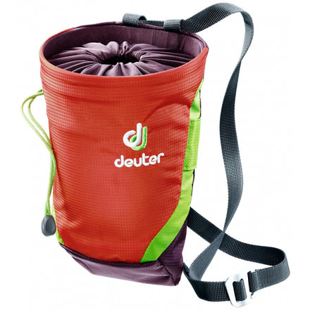 Deuter Gravity Chalk Bag II-Papaya/Aubergine-L