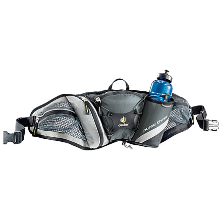 Deuter Pulse Three Lumbar Pack-Granite/Black