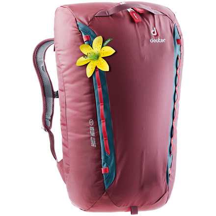 Deuter Gravity Motion SL Climbing Pack - Female, Maroon-Arctic, One Size, 336201953240
